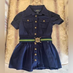 2T Ralph Lauren dress with buckle